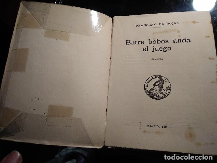 Libros de segunda mano: ENTRE BOBOS ANDA EL JUEGO 1942 - Foto 3