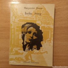 Libros de segunda mano: INDIA SONG. MARGUERITE DURAS. EDITORIAL FONTAMARA, BARCELONA, 1974.. Lote 308800118