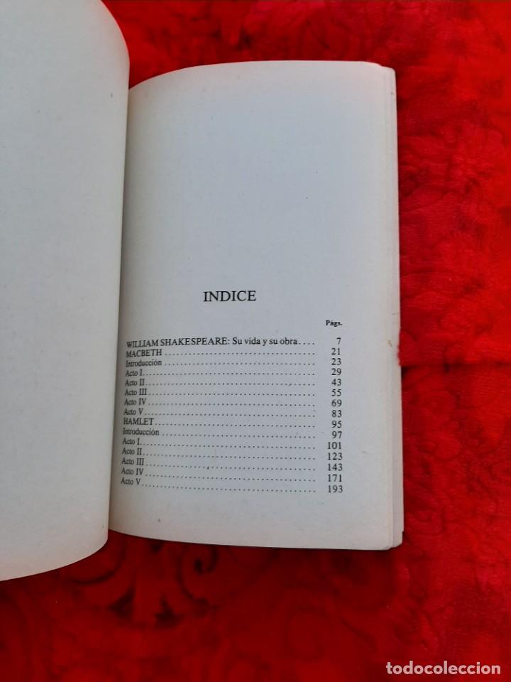 Libros de segunda mano: MACBETH. HAMLET. CLASICOS DE SIEMPRE. WILLIAM SHAKESPEARE - Foto 2