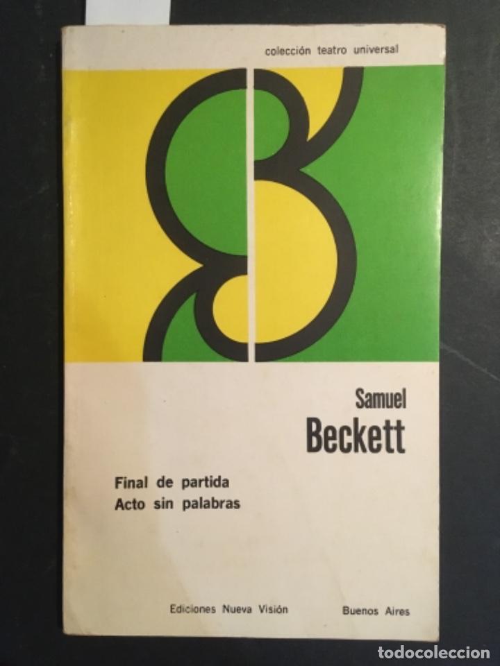 Libros de segunda mano: FINAL DE PARTIDA, ACTO SIN PALABRAS, SAMUEL BECKETT - Foto 1
