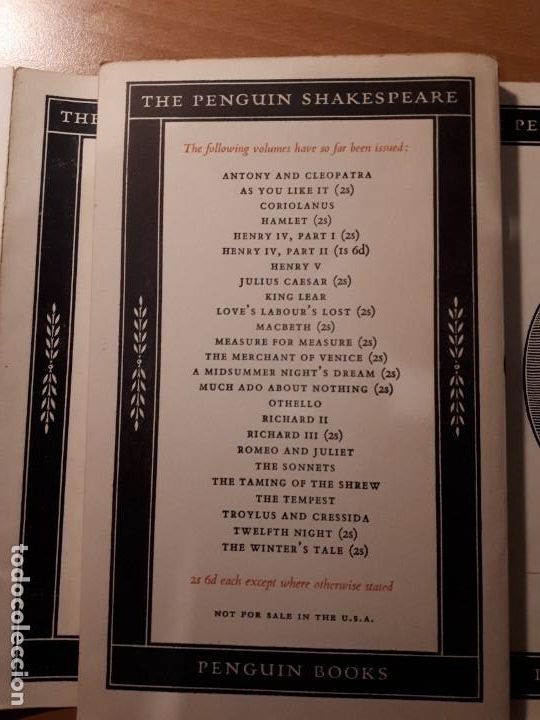 Libros de segunda mano: RICHARD THE SECOND. THE PENGUIN SHAKESPEARE. EDITED BY G.B. HARRISON - Foto 3