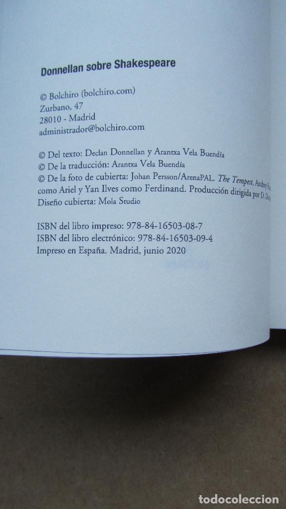 Libros de segunda mano: Donnellan sobre Shakespeare Bolchiro 2020 - Foto 4