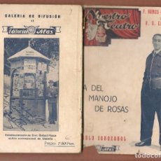 Libros de segunda mano: NUESTRO TEATRO. Nº 9. LA DEL MANOJO DE ROSAS. RAMOS DE CASTRO / CARREÑO. EDT. ALAS, 1934.(P/D5)