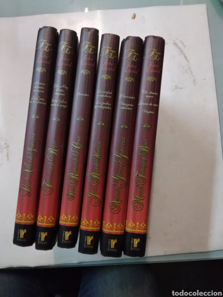 Libros de segunda mano: Teatro Espa&ntilde;ol, 6 tomos,Ediciones Rueda,2004 - Foto 3
