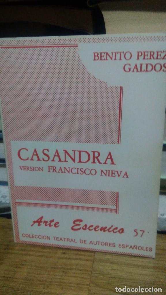 Libros de segunda mano: CASANDRA, BENITO PEREZ GALDOS, ARTE ESC&Eacute;NICO 57, COLECCI&Oacute;N TEATRAL DE AUTORES DE ESP