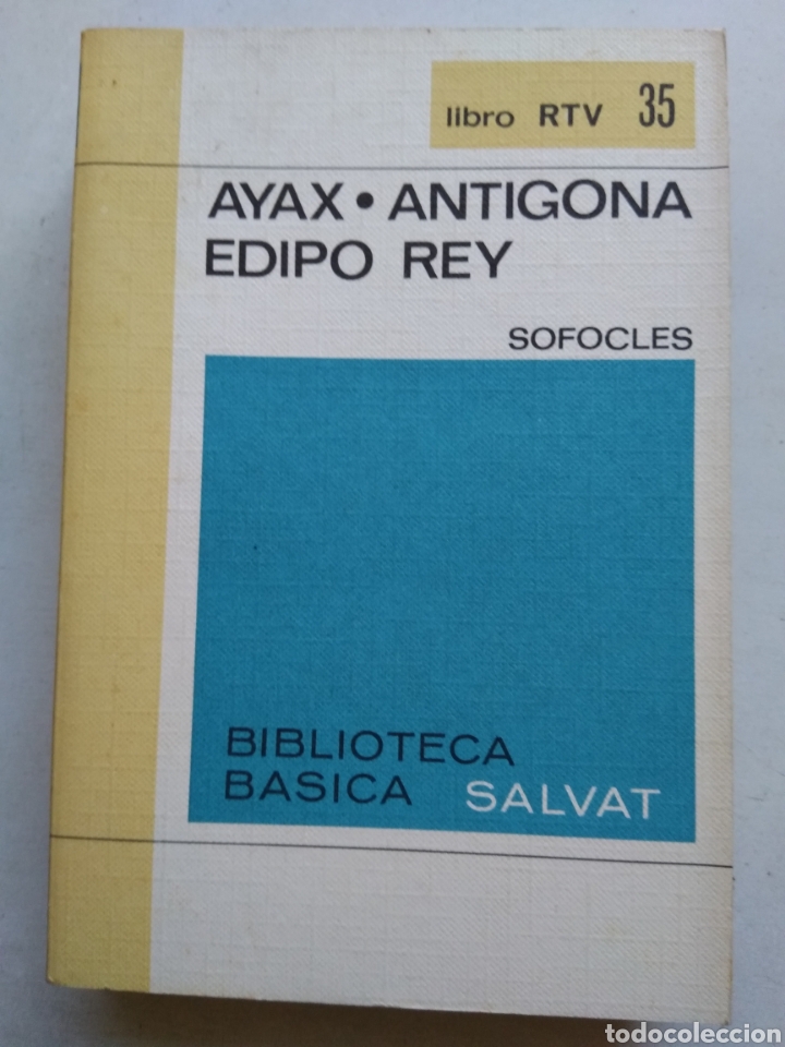 Libros de segunda mano: AYAX/ANTIGONA/EDIPO REY/SOFOCLES - Foto 1