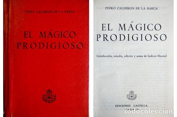 Libros de segunda mano: CALDER&Oacute;N DE LA BARCA, Pedro. El m&aacute;gico prodigioso. 1948. - Foto 1