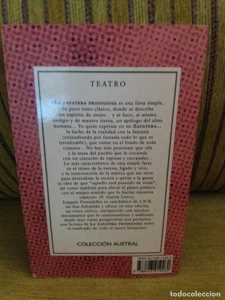Libros de segunda mano: LA ZAPATERA PRODIGIOSA - Foto 2
