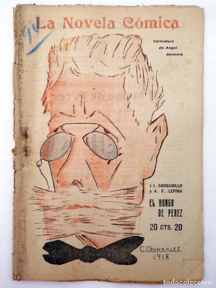 Libros de segunda mano: LA NOVELA C&Oacute;MICA 94. EL HONGO DE P&Eacute;REZ (J. L&oacute;pez Barbadillo / Antonio F. Lepina) Madrid, 1918