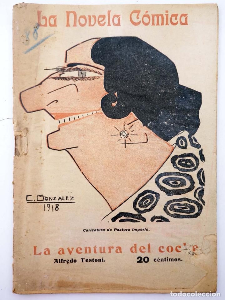 Libros de segunda mano: LA NOVELA C&Oacute;MICA 88. LA AVENTURA DEL COCHE (Alfredo Testoni) Madrid, 1918