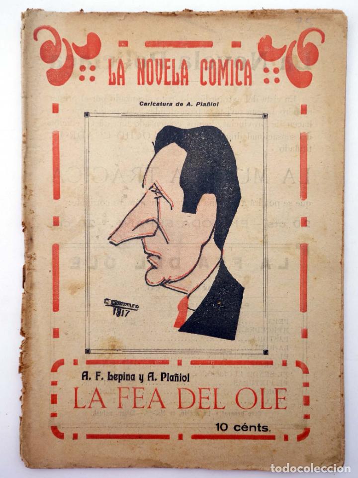 Libros de segunda mano: LA NOVELA C&Oacute;MICA 75. LA FEA DEL OL&Eacute; (A.F. Lepi&ntilde;a / A. Pla&ntilde;iol) Madrid, 1918