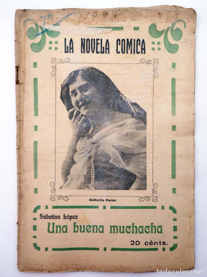 Libros de segunda mano: LA NOVELA C&Oacute;MICA 72. UNA BUENA MUCHACHA (Sabatino L&oacute;pez) Madrid, 1918