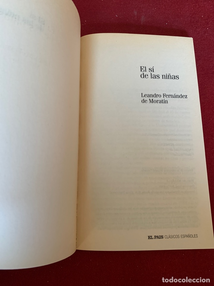 Libros de segunda mano: El s&iacute; de las ni&ntilde;as. Leandro Fern&aacute;ndez de Morat&iacute;n. - Foto 4