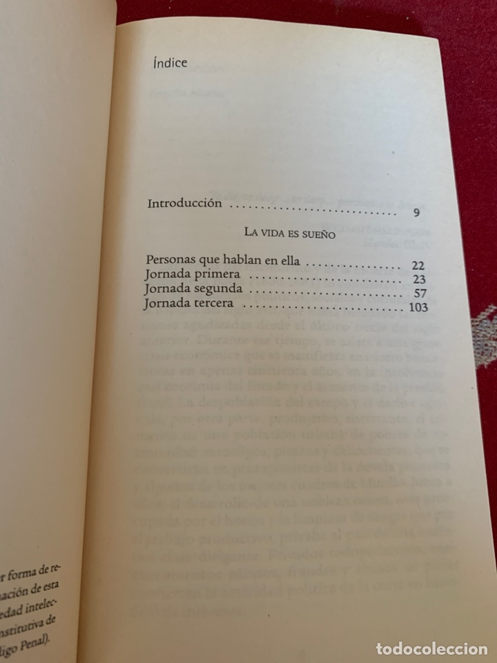 Libros de segunda mano: La Vida Es Sue&ntilde;o. Calder&oacute;n de la Barca. - Foto 4