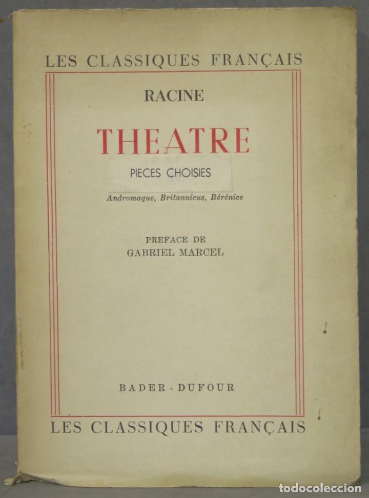 Libros de segunda mano: THEATRE. RACINE. BADER-DUFOUR - Foto 1