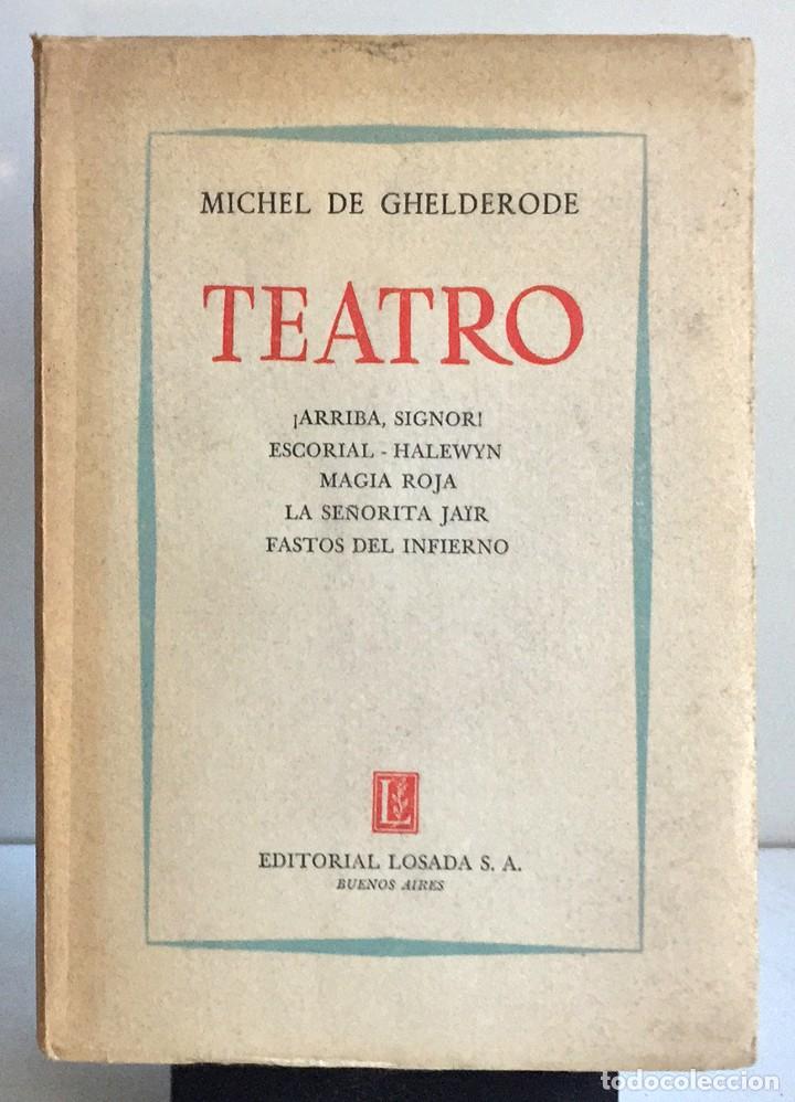 Libros de segunda mano: TEATRO. Michel de Ghelderode - Foto 1