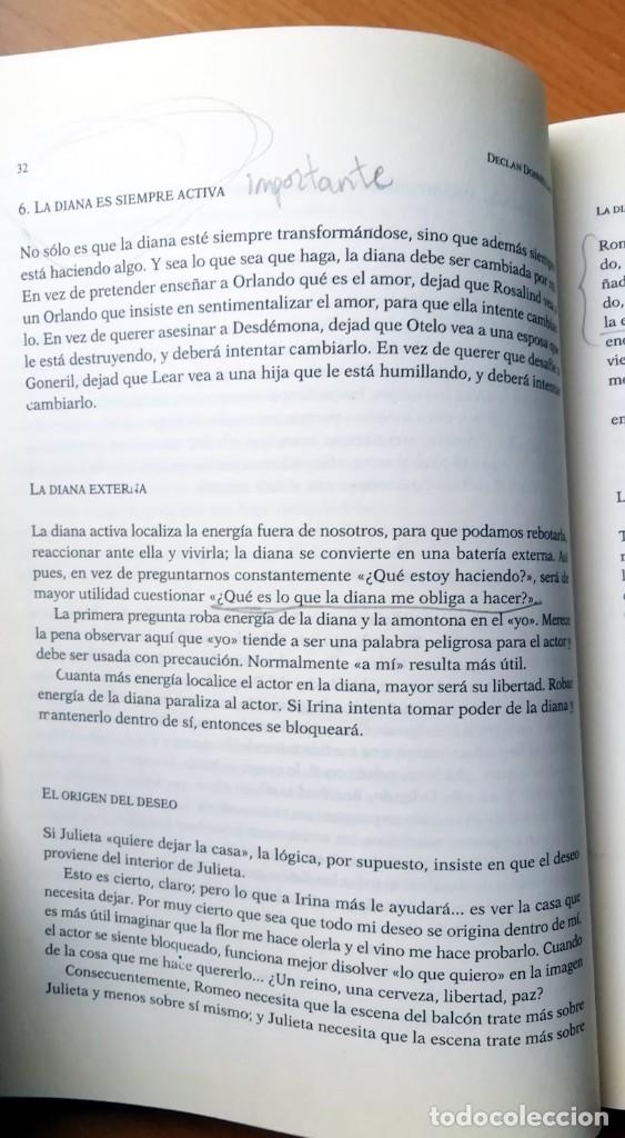 Libros de segunda mano: El Actor Y La Diana, de Declan Donnellan - Foto 4