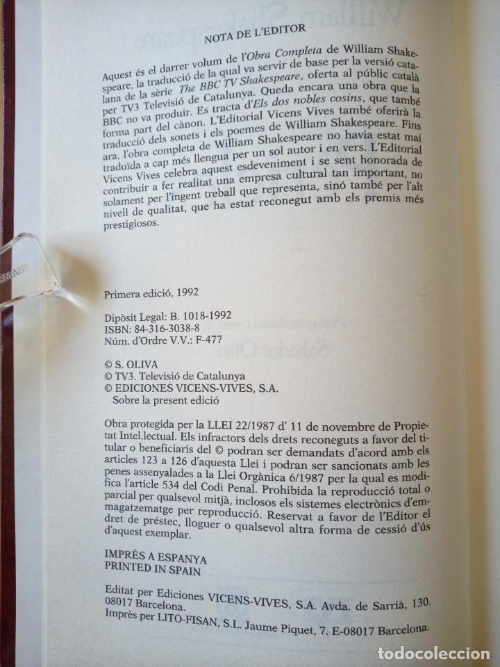 Libros de segunda mano: WILLIAM SHAKESPEARE PERICLES - Foto 3