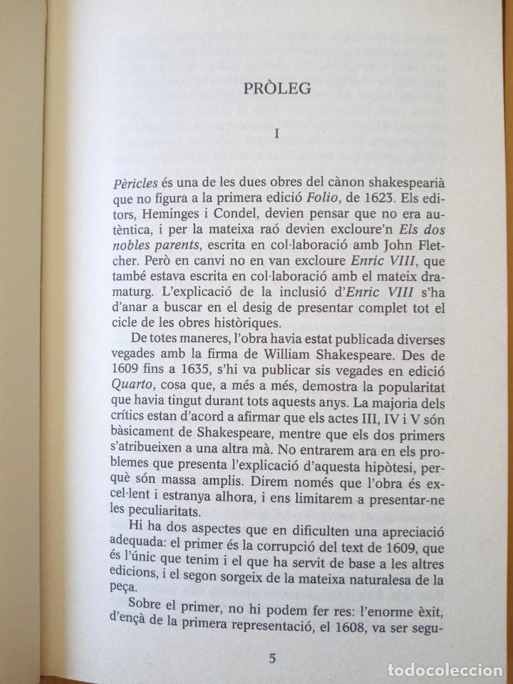 Libros de segunda mano: WILLIAM SHAKESPEARE PERICLES - Foto 5