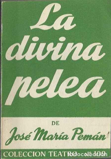 Libros de segunda mano: La divina pelea - Pem&aacute;n, Jos&eacute; Mar&iacute;a - Foto 1