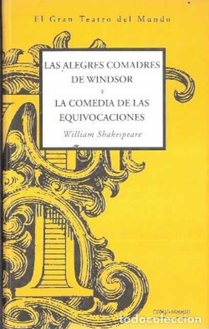 Libros de segunda mano: Las alegres comadres de Windsor. La comedia de las equivocaciones - Shakespeare, William - Foto 1