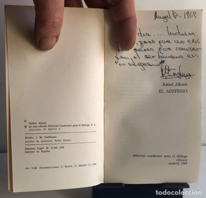 Libros de segunda mano: EL ADEFESIO. Rafael Alberti - Foto 3