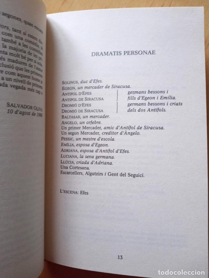 Libros de segunda mano: SHAKESPEARE LA COMEDIA DELS ERRORS - Foto 5