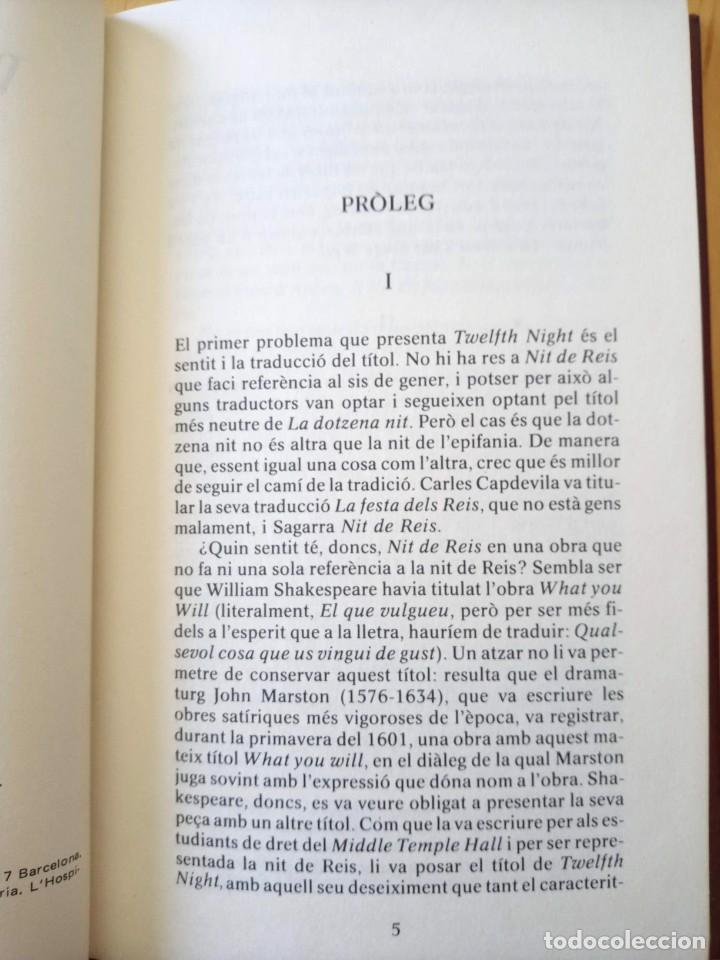 Libros de segunda mano: SHAKESPEARE NIT DE REIS - Foto 5