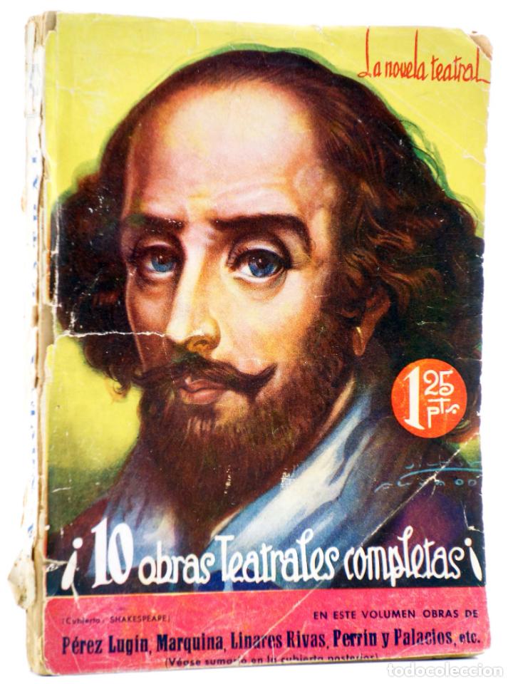 Livres d'occasion: LA NOVELA TEATRAL TOMO 4. DIEZ OBRAS TEATRALES COMPLETAS (Vvaa) Prensa Popular, Circa 1920