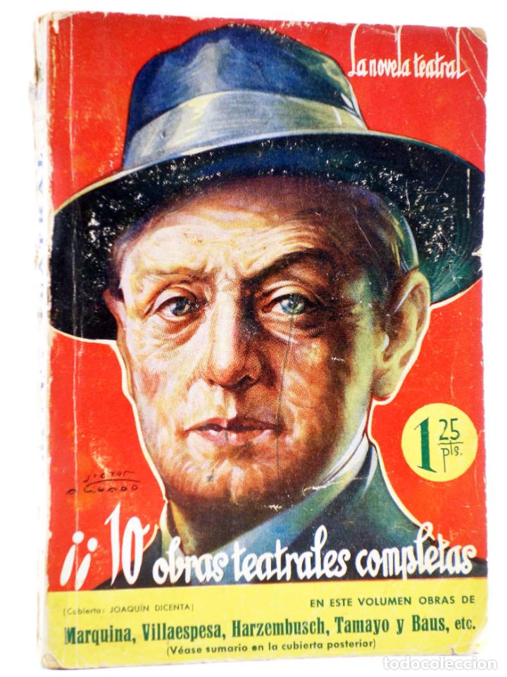 Livres d'occasion: LA NOVELA TEATRAL TOMO 3. DIEZ OBRAS TEATRALES COMPLETAS (Vvaa) Prensa Popular, Circa 1920