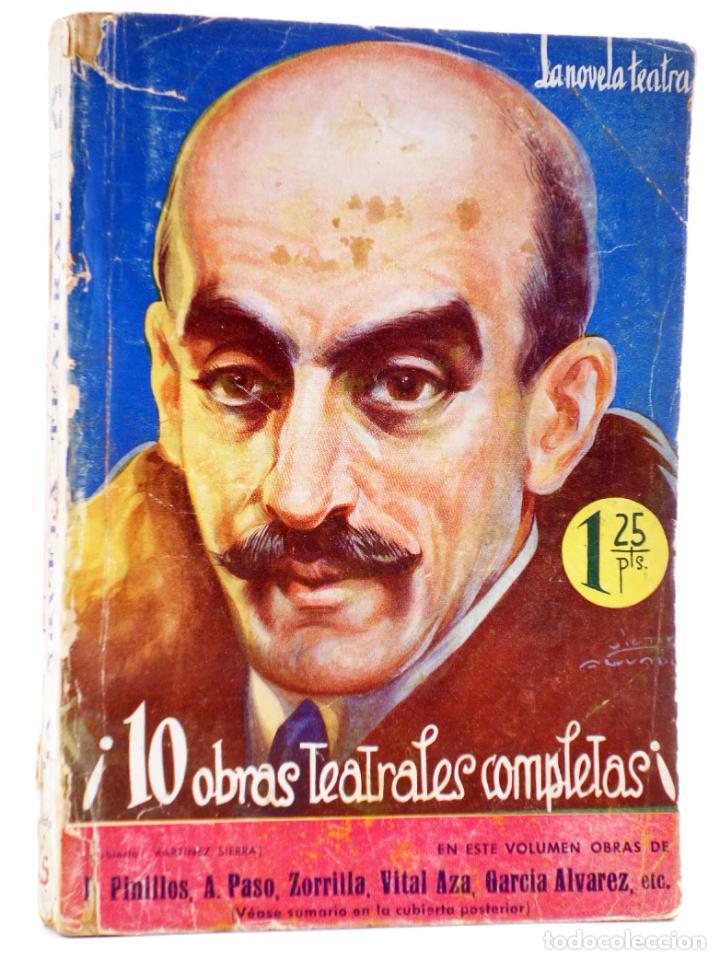 Livres d'occasion: LA NOVELA TEATRAL TOMO 5. DIEZ OBRAS TEATRALES COMPLETAS (Vvaa) Prensa Popular, Circa 1920