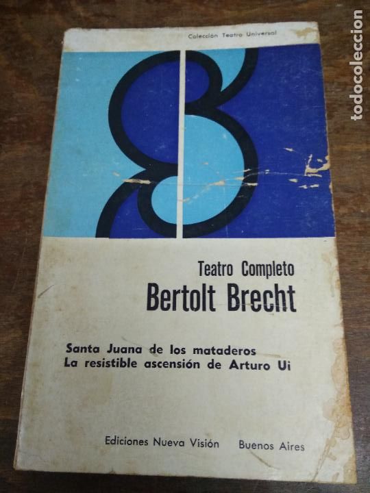 Libros de segunda mano: Teatro completo, Bertolt Brecht. L.12820-841 - Foto 1