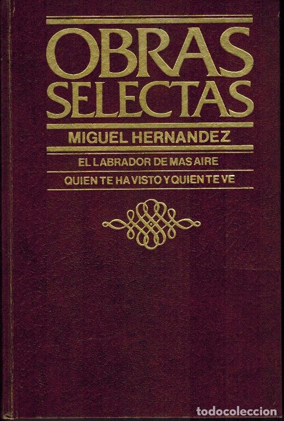 Libros de segunda mano: OBRAS SELECTAS (DE MIGUEL HERN&Aacute;NDEZ) - Foto 1