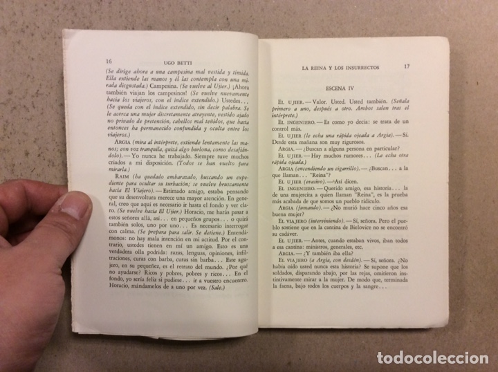 Libros de segunda mano: CUATRO DRAMAS. UGO BETTI. EDITORIAL SUDAMERICANA 1957 - Foto 4