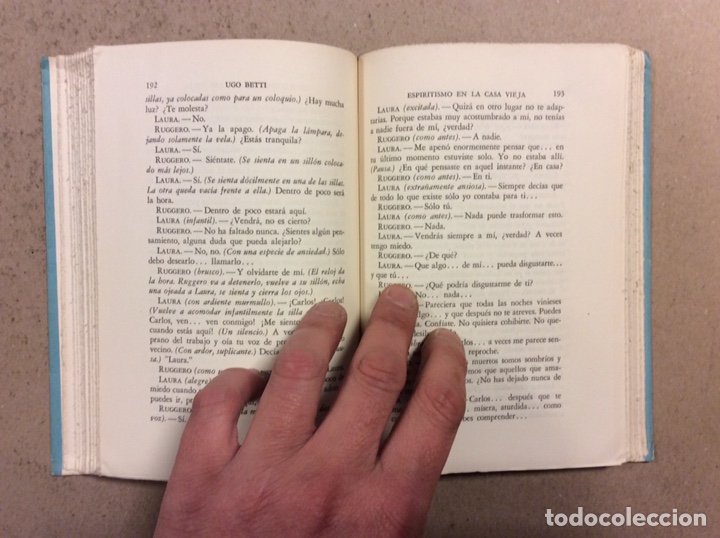 Libros de segunda mano: CUATRO DRAMAS. UGO BETTI. EDITORIAL SUDAMERICANA 1957 - Foto 6