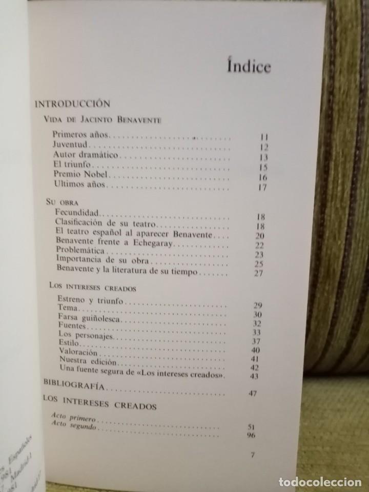 Libros de segunda mano: LOS INTERESES CREADOS - Foto 4