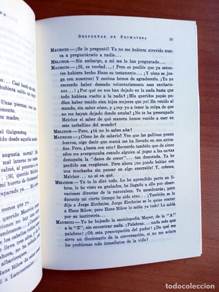 Libros de segunda mano: Despertar de primavera, Frank Wedekind - Foto 3