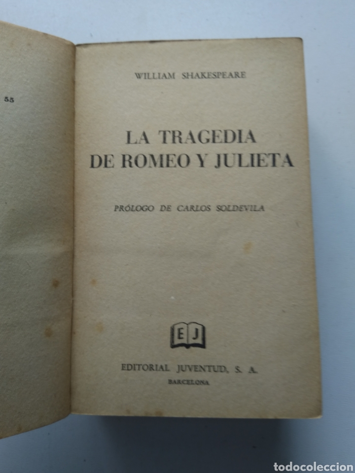 Libros de segunda mano: ROMEO Y JULIETA/WILLIAM SHAKESPEARE - Foto 4