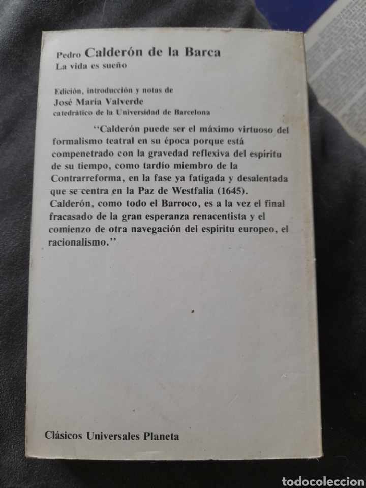 Libros de segunda mano: La vida es sue&ntilde;o. Calder&oacute;n de la Barca - Foto 2