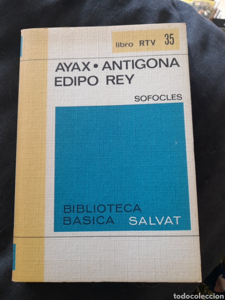 Libros de segunda mano: Ayax. Antigona. Edipo rey. Sofocles - Foto 1