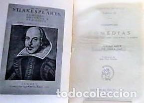 Libros de segunda mano: WILLIAM SHAKESPEARE ... COMEDIAS ... 1951 - Foto 2