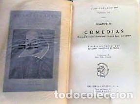 Libros de segunda mano: WILLIAM SHAKESPEARE ... COMEDIAS ... 1951 - Foto 3
