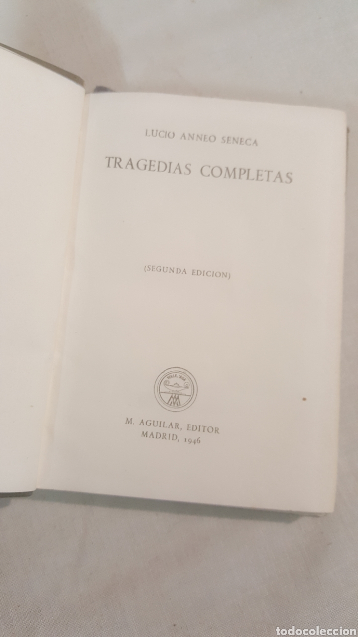 Libros de segunda mano: LIBRO 1946 TRAGEDIAS COMPLETAS DE S&Eacute;NECA - Foto 7