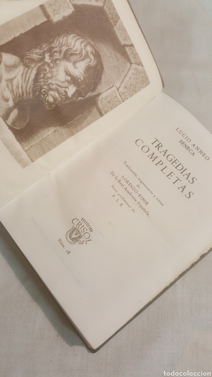 Libros de segunda mano: LIBRO 1946 TRAGEDIAS COMPLETAS DE S&Eacute;NECA - Foto 1