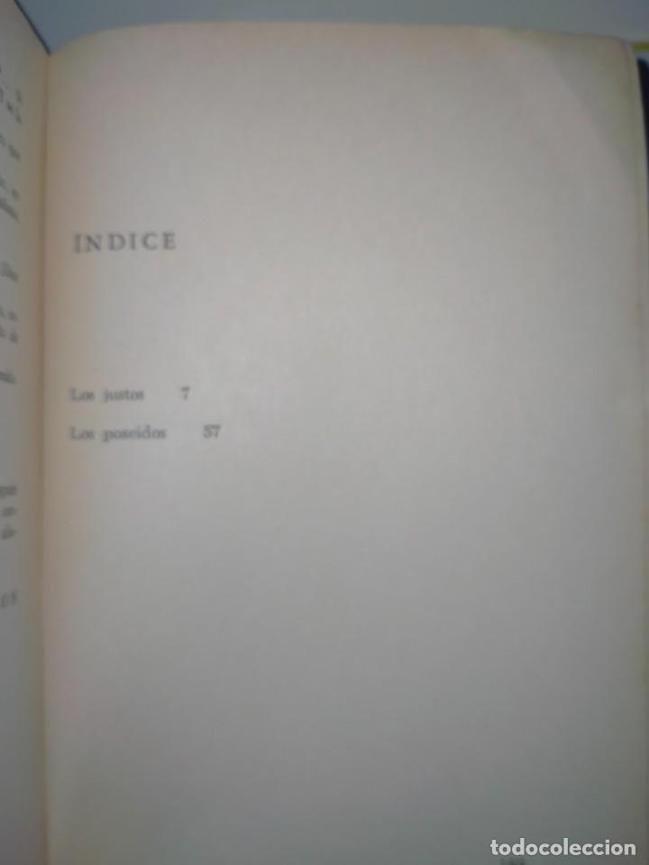 Libros de segunda mano: ALBERT CAMUS. LOS JUSTOS//LOS POSE&Iacute;DOS .LOSADA - Foto 2