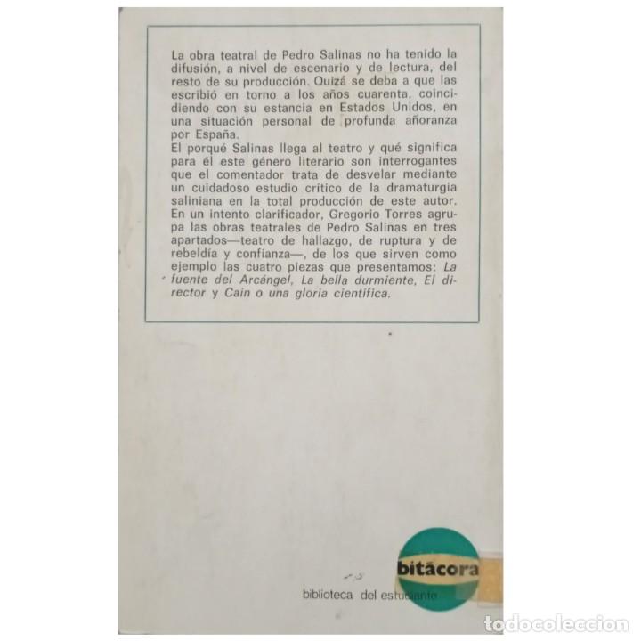 Libros de segunda mano: TEATRO. Salinas, Pedro - Foto 2
