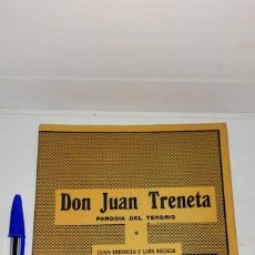 Libros de segunda mano: DON JUAN TRENETA PARODIA DEL TENORIO 1899 - JUAN TRENETA Y LUIS BEGIGA - FACSÍMIL 1994
