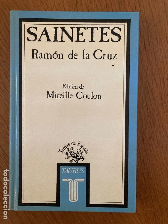 Libros de segunda mano: Sainetes &ndash; Ram&oacute;n de la Cruz - Foto 1