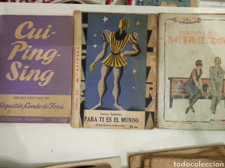 Second hand books: Lote de libros de teatro a&ntilde;os 30 a 50