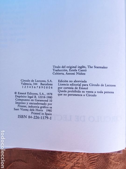 Libros de segunda mano: FABRICANTE DE ESTRELLAS,a&ntilde;o1980 - Foto 2